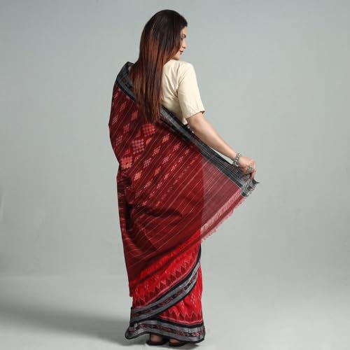 COTTONSILK & KHANDUAPATA sambalpuri silk saree – image 2