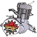 Zeda 80 Complete 80cc Bicycle Engine Kit - Firestorm Edition (Black (+$10.00),44 Tooth)