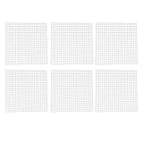 REXVTNS Plaques de diviseur d'aquarium 6pcs | Grille de Filtration inférieure du réservo...