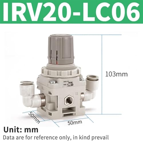 Régulateur de pression IRV10/IRV20-C06/C08 vanne de réduction de vide - 3