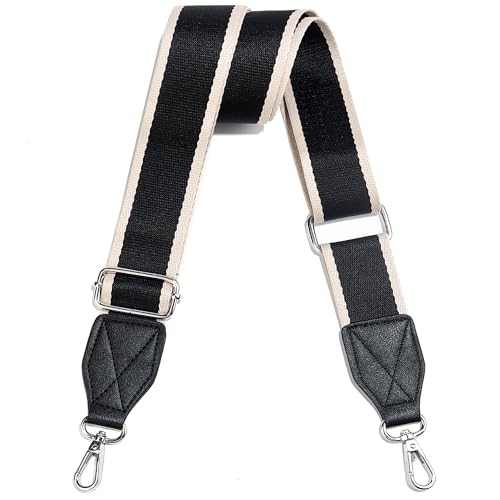 Image of Purse Strap,1.5 inch Leather End Shoulder Strap Adjustable Replacement,Retro Multi-Pattern Crossbody Bag Straps