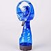 OneMoreT - Mini ventilatore portatile con nebulizzatore, per sport, viaggi, spiaggia, campeggio, Blue
