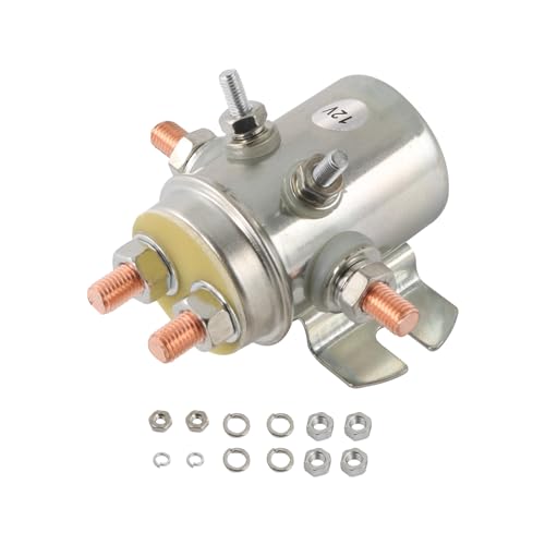 SPL6016 6 Terminal 12 Volt Solenoid 100 Amp Current Rating & Continuous Duty Replacement for Winch Golf Cart Ref 15-323, 15-386, 92-20172, 24401, 70-910 by LDMINDA - Used condition - US$15.21