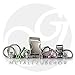 Ganzoo O-Ring aus legiertem Stahl als Metallbeschlag, 30 mm innen, 10er Pack schwarz, rostfrei und punktgeschweißt, belastbarer Rundbeschlag für Gurt, Riemen, Karabiner, Nähzubehör, Lederarbeiten
