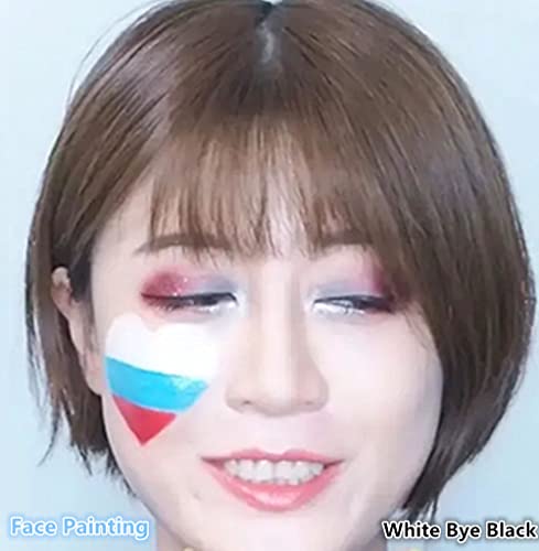 image for Go Ho Clown White Cream-Blendable Stick - Eye Black Stick,Face Body Pa