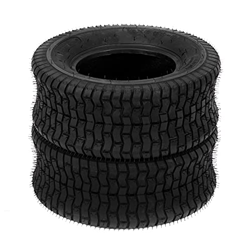 Parts-Diyer 16x6.50-8 Lawn Mower Tires Golf Cart Turf Tires Tubeless 4PR - Thumbnail 3
