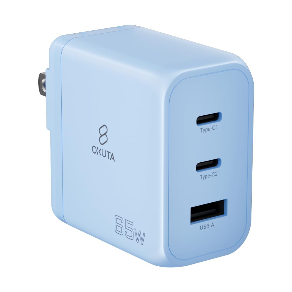 Amazon | 65W 充電器 MacBook 急速充電器 PD 充電器 3ポート USB type