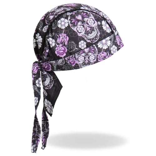 Pañuelo de cabeza bandana de moto Hot Leathers HWH1078 con estampado original 4