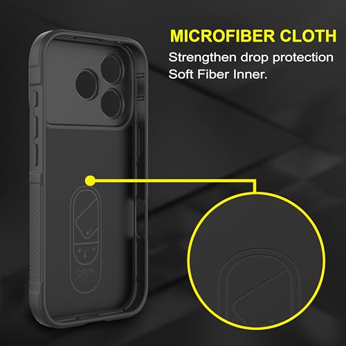 Image of Zapcase Back Case Cover for Oppo F33 Pro 5G | Compatible for Oppo F33 Pro 5G Back Cover | Liquid Silicon Magic Case with Camera Protection | Black