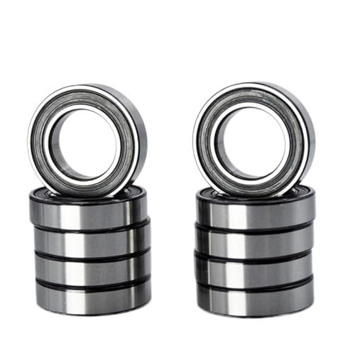 10個 6801 2RS ZZ 12 * 21 * 5 mm 6801RS 6801Z DDU 2Z 内径 12 mm クロム鋼 深溝 バイク 自転車 ボール ベアリング (6801 2RS プレミアム)