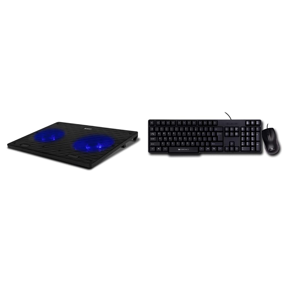 Amazon.in Buy Zebronics, ZEBNC3300 USB Powered Laptop Cooling Pad