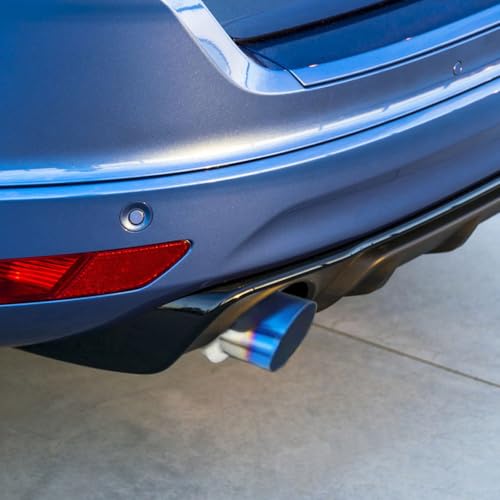 Exhaust Muffler, Universal Stainless Steel Exhaust Tip, 14.8" Length Performance Muffler (2'' Inlet 3'' Outlet) by YANXIAO - Image 3