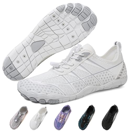 Image of Hike Barefoot Shoes Women Men Pro Water Footwear Wide Toe Box Non-Slip Unisex Athletic Outdoor Running Shoes