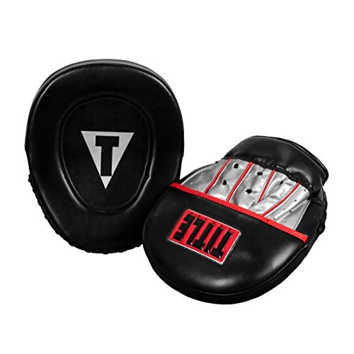 TITLE Boxing Valiant Micro Mitts - Muay Thai & Kickboxing Pads, MMA Equipment, Boxing Coaching