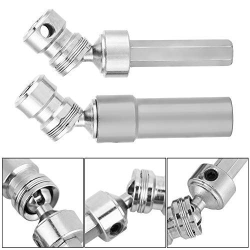 Rear Center Drive Shaft, Impact Resistance High Grade Metal Rear Center Drive Shaft With Screw For Wltoys(Titanium 0025T) #TOP7