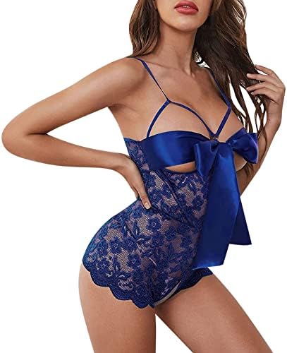 Women Fashion 1 Pieces Lingerie Roleplay Lingerie Sexy Women Costumes Red Plaid Chemise plus Size Lingerie for