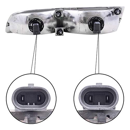 Brock 1992–1997 Ford Crown Victoria Headlights | OEM Replacement Pair - Image 5
