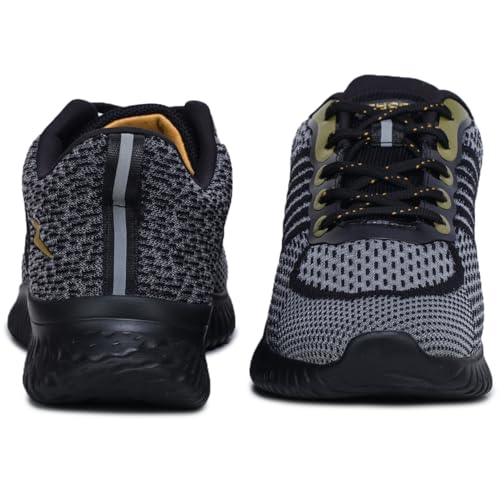 Image of ATHCO Mens Ray Super Comfortable Insole Shoes|Running|Walking|Training|Gym|Jogging|Sneaker|Athletic|Laceup|Flexible|Lightweight|Dailyuse|Sports|Casual|ExtraSoft|Fitness|Gents Boys