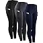 9017 Yoga Pant 3 Pack:black/Grey/Navy