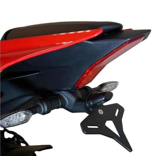 Support de plaque d'immatriculation moto YZF R1 finition soignée queue courte