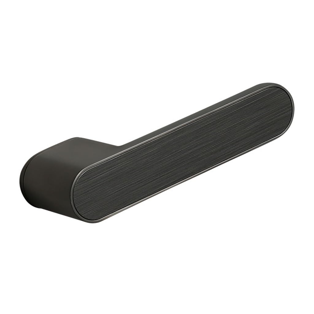 MOBYGKFY Minimalist Door Locks Indoor Bedroom Room Wooden Mute Magnetic Suction