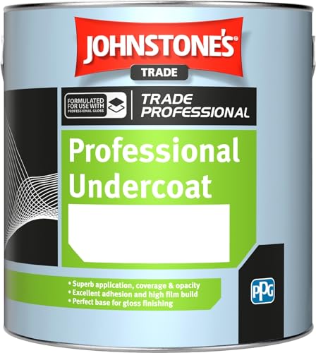 Johnstone's Trade Professional Undercoat Paint 1l Dark Grey J-301666