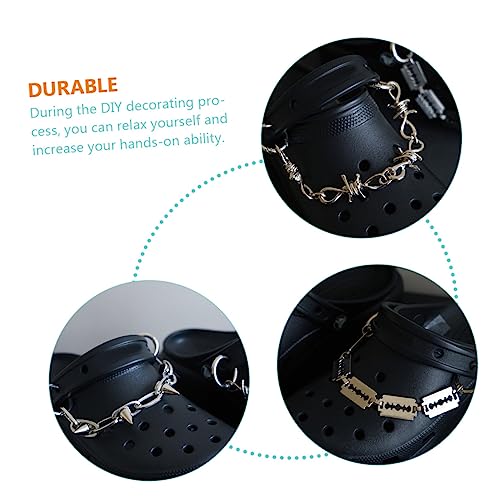 Accessoires pour chaussures et chaînes de breloques pour baskets tendances - 7
