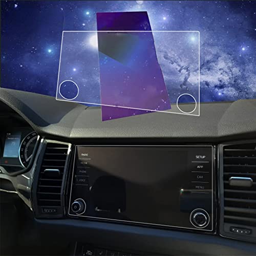 Verre trempé d'autoradio 8" Skoda Kodiaq pour des trajets sans rayures