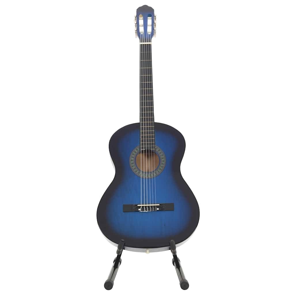 Generico Set Chitarra Classica per Principianti 12 pz Blu 4/4 39",Arte e so,Hobby e Arti Creative,Strumenti Musicali,Strumenti a Corda,Chitarre,Blu,3.65 kg,70109