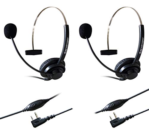 EARSINGER AVPH5 Two Way Radio Earpiece ptt Headset Noise Canceling Headset with Affordable