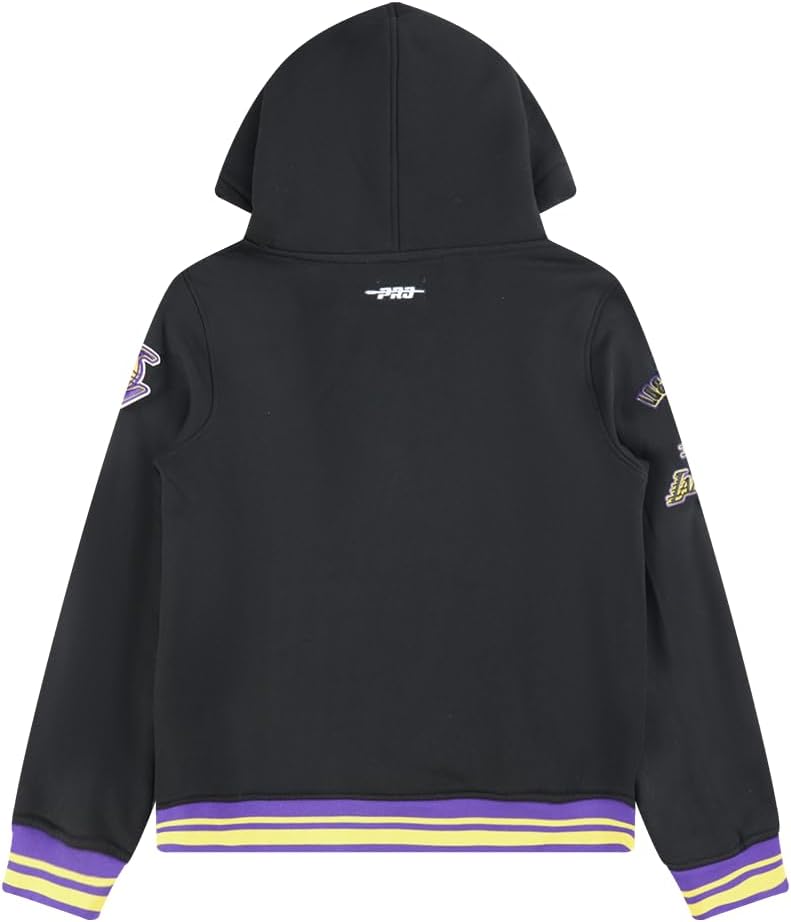 Pro Standard NBA boys Big Boys Nba Retro Classics Fleece Pull Over Hoodie - Image 3