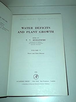 Hardcover Water Deficits and Plant Growth: Water and Plant Disease (v. 5) Book