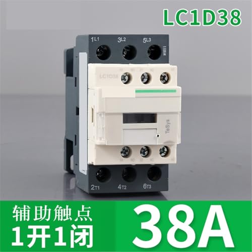 Contacteur AC LC1D38 48V bobine tripolaire pour commande moteur - 3