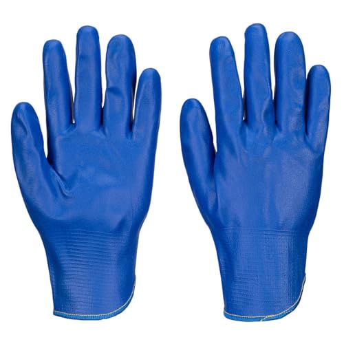 Gant FD Grip 15 Nitrile Bleu XL Taille 10 : Gants de travail pour manutention