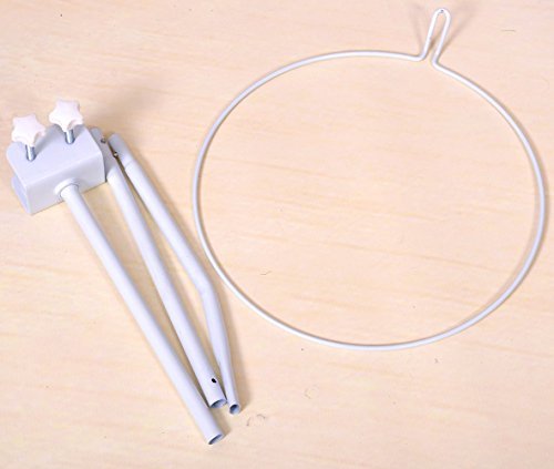 Ruihome Dome Style Hanging Baby Mosquito Net Princess Girls Bed Canopy With Pink Bowknot Decor, Netting With Bracket #TOP4