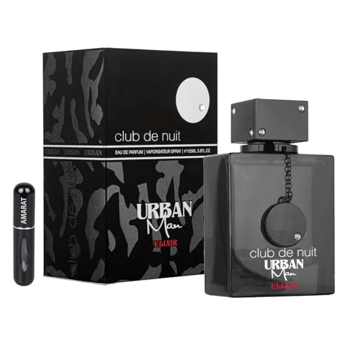 Perfume Club de Nuit Urban Man Elixir 105ML, Perfume Árabe para...
