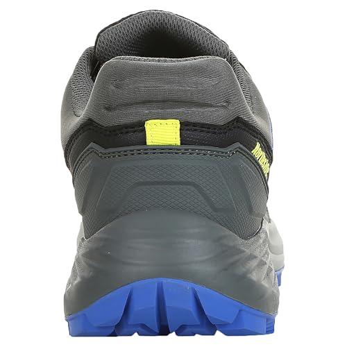 Northside Men's Eaglewood Waterproof Lightweight Hiking Shoe - Sturdy Ripstop Nylon, Cushioned Insole, Zonal Reinforcement Support, High Traction Outsole - Comfort & Lasting Durability Black/Royal4