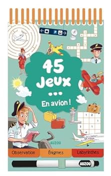 Paperback 45 jeux en avion ! [French] Book