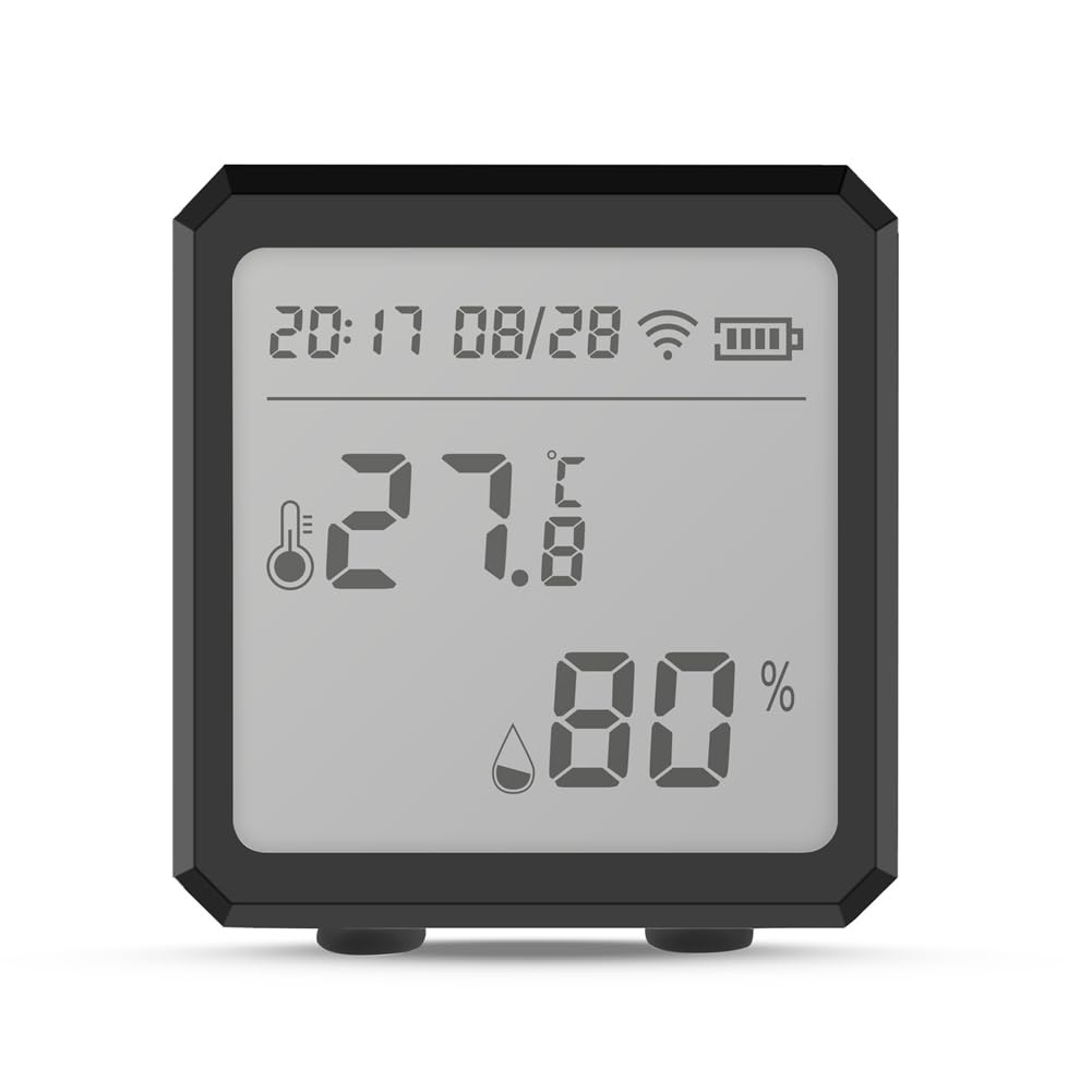Littimoon Tuya WiFi Temperature Humidity Detector Sensor Smart Link Tuya Multifunction Temperature and Humidity Detector