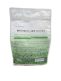 Waterwise Grass Seeds for Lawn, Low Maintenance, Drought Tolerant, Best Seeded in The Cool, Moist Conditions of Spring or Fall. (1 LB)
