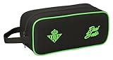 Real Betis BALOMPIÉ - Zapatillero Mediano, Multiusos, Portatodo, Deporte, Extraescolares, Fútbol, Cómodo y Versátil, 34x14x15 cm