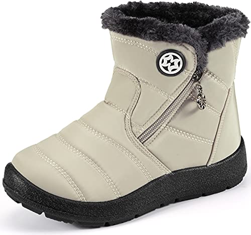 Gaatpot Kinder Winterschuhe Jungen Mädchen Winterstiefel...