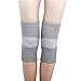 Produktbild Icytail Elastische Kniebandage-Kompression Knieschoner-Knieschützer,Atmungsaktive Kniestütze für Damen & Herren, Muskelstabilität & natürliche Bewegung beim Sport und im Alltag (M:37-44cm, Grau)