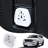 ランドクルーザープラド 2008-2023 150 200 LC150 LC200 用12V-220V電源プラグ変換器，テールゲート電源プラグ取付金具，For Land Cruiser 200 Prado 150 (プラド LC150)