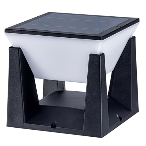 Lámparas solares para postes de 6x6 impermeables con tres tonos de luz ajustables 2