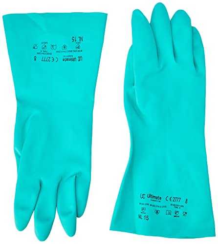 Ultimate Industrial NL15 Gants légers en nitrile Vert Taille M Cover