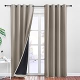 Entretien Facile: Simplifiez-vous la vie ! Ces rideaux sont entièrement lavables en machine et peuvent être repassés pour un look toujours impeccable. Grâce à un nettoyage simple, vous pouvez réduire efficacement l'accumulation de poussière et garder l'air frais dans votre environnement de vie, ce qui rend votre vie à la maison plus confortable.