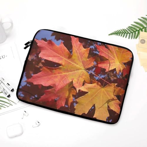 Funda para Laptop 10in Neopreno Roja Amarilla Slim miniatura 5