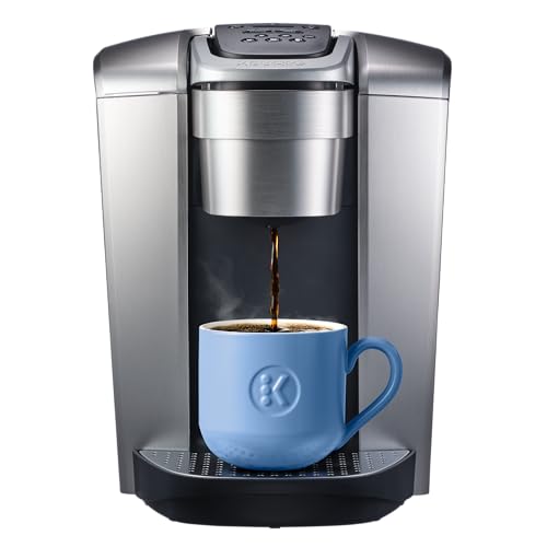 Keurig K-Elite Single Serve K-Cup Pod Programmable Coffeemaker (Brushed Silver)