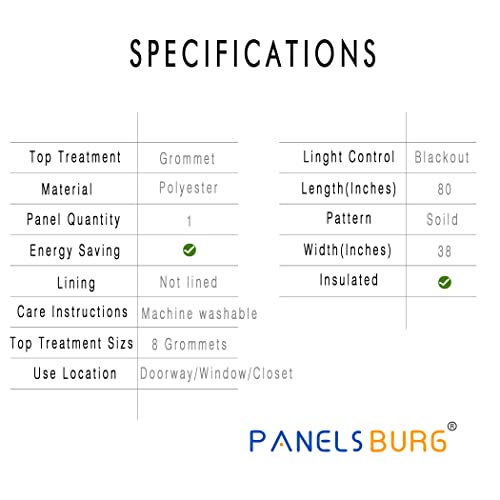 Curtain as Bedroom Door,Interior Temporary Sliding Portable Sound Proof Curtain for Doorway Cover Open Closet,Fits Opening 24/30/36 Wide,80 In Long,Puetas Para Cuarto Closet,No Bead/Beaded,Ash White